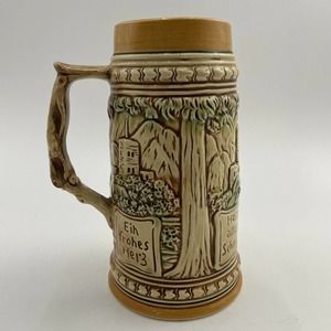 Vintage German-Style Beer Stein Mug Made in Japan